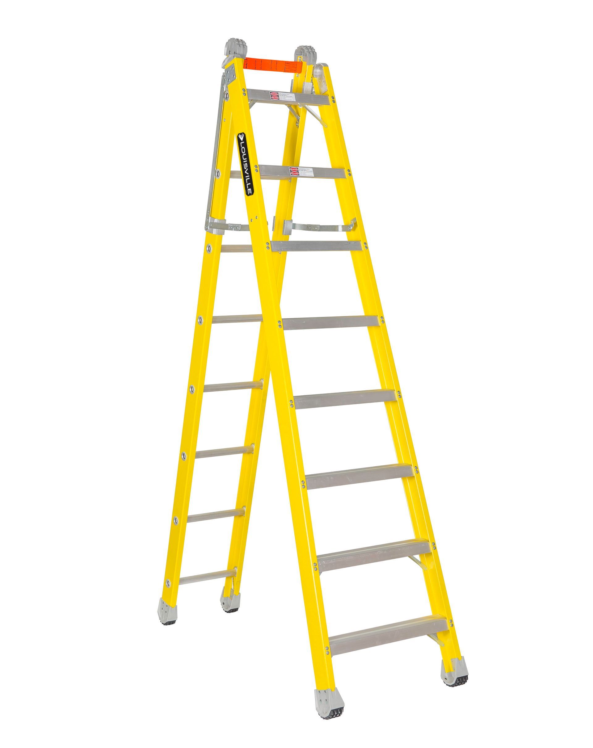 Escalera de fibra de vidrio combinada - FXC1208