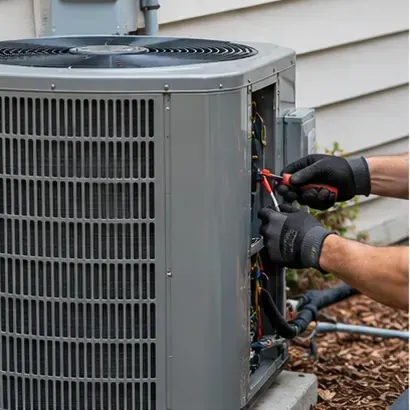 Dependable HVAC contractor in Orange County - VT evaluating furnace performance and residential heating system maintenance needs