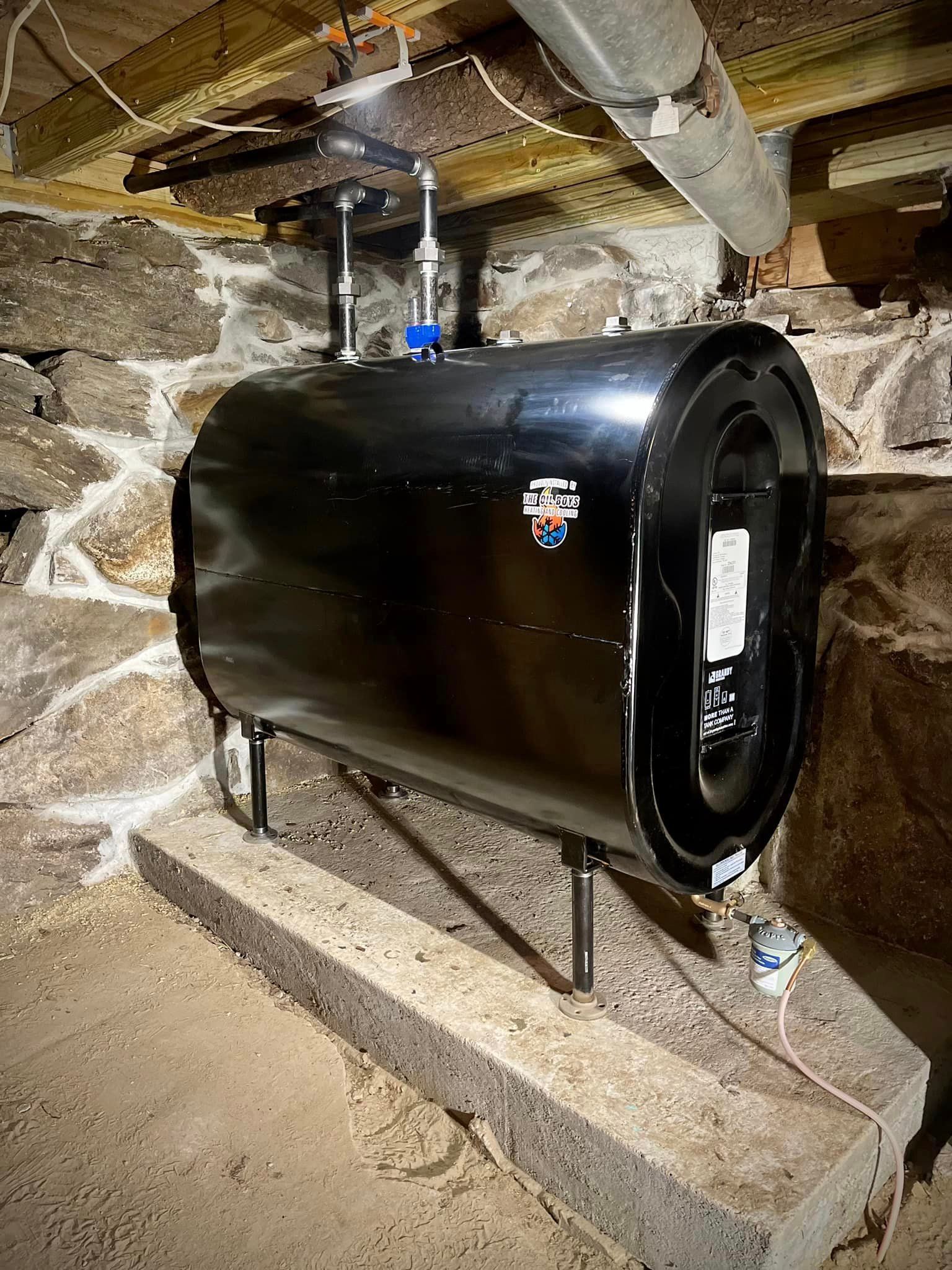 Residential Oil Tank Installation