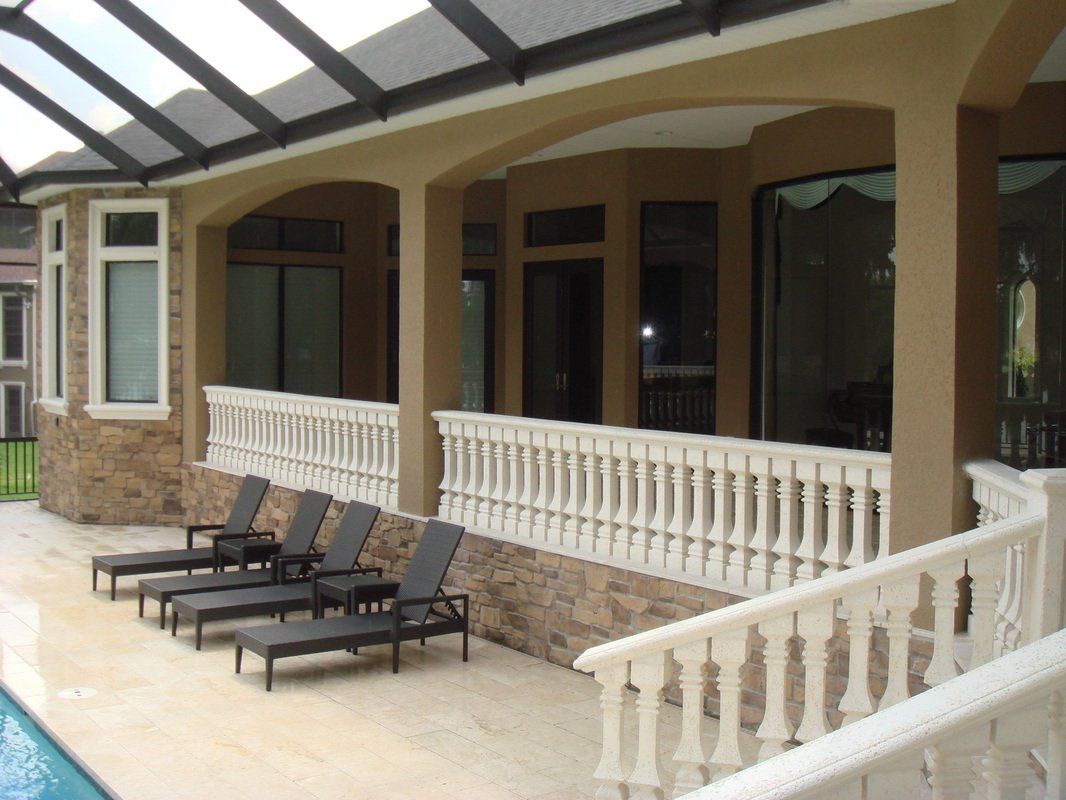 Luxury Home Veranda — Tampa, FL — DT Contracting Inc