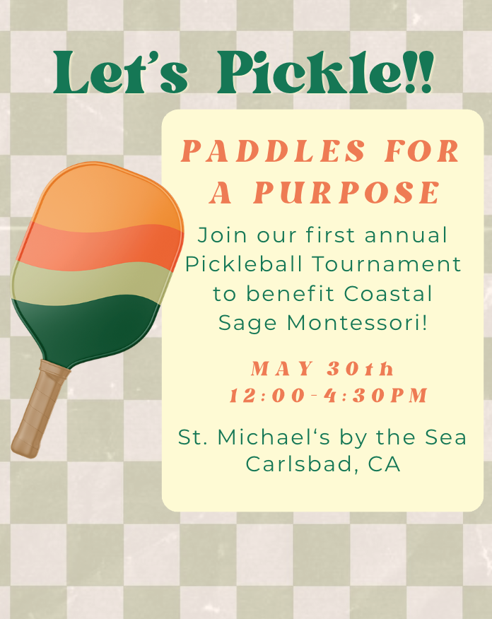 Pickleball Save the Date flyer