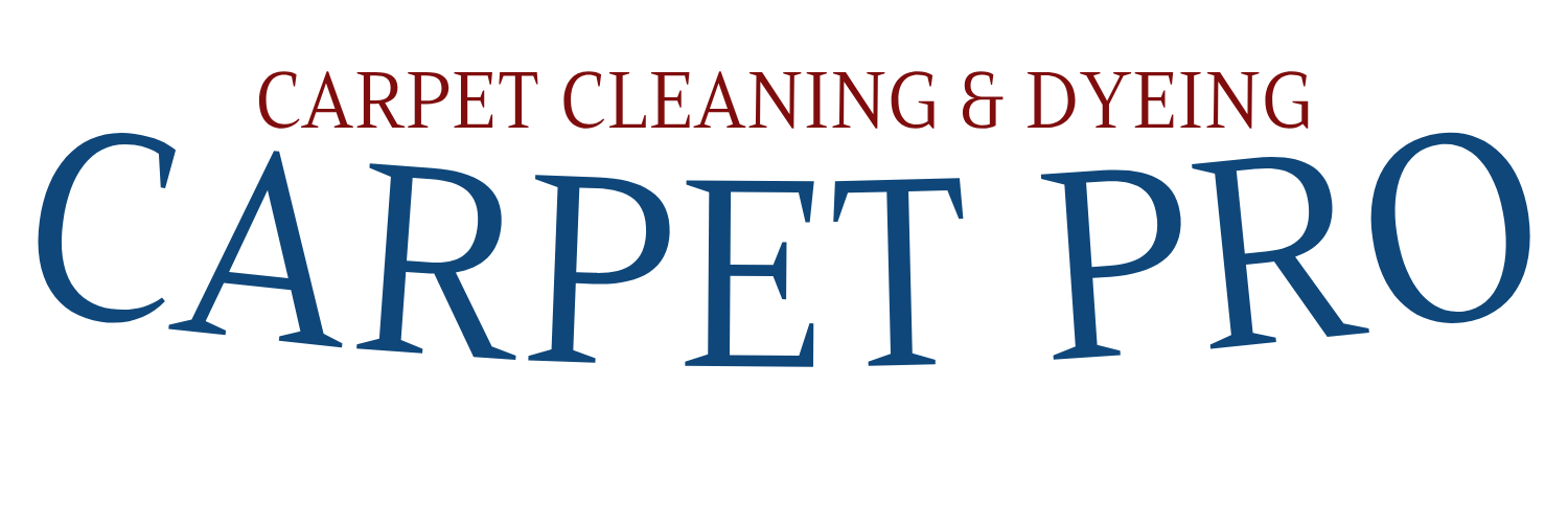 carpet pro carpet cleaning and dyeing logo
