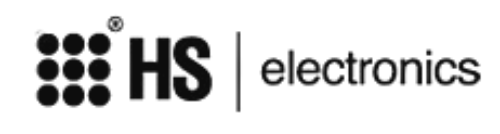 HS ELECTRONICS INC LOGO