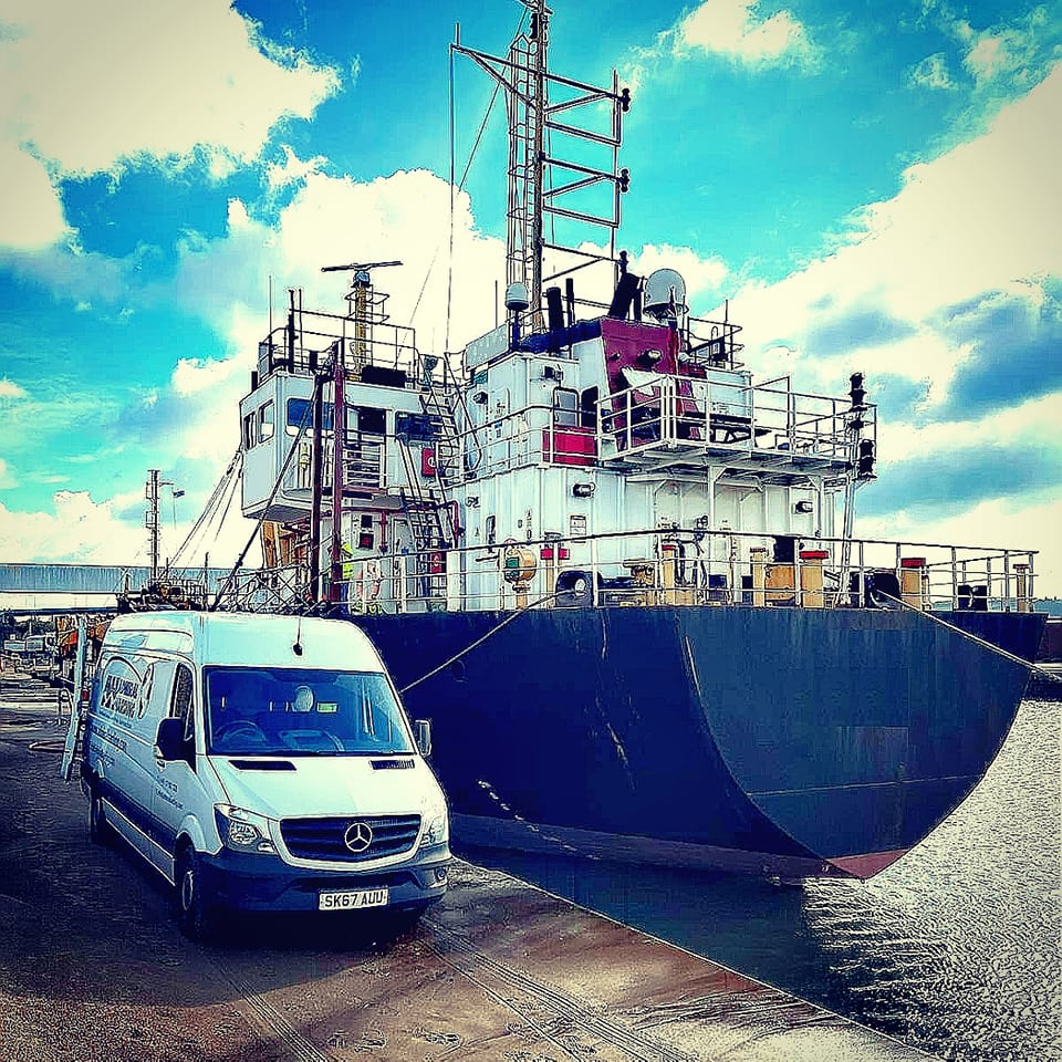 Admiral Harding Ship Delivery