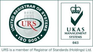 Admiral Harding Shipping Supplies | United Registrar of Systems ISO9001