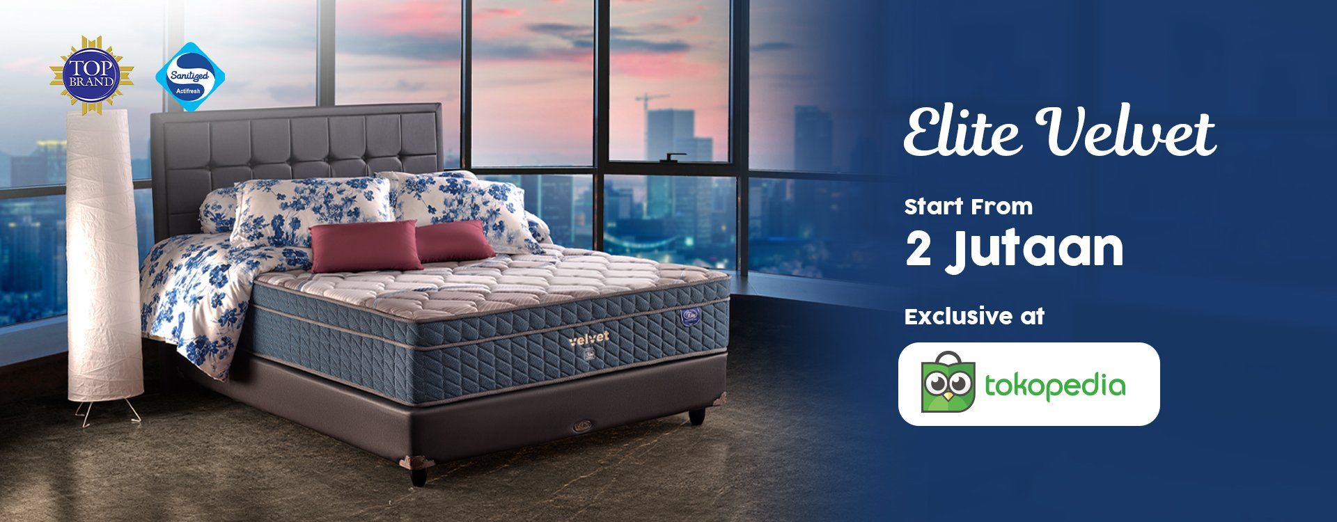 Elite Velvet harga 2 jutaan