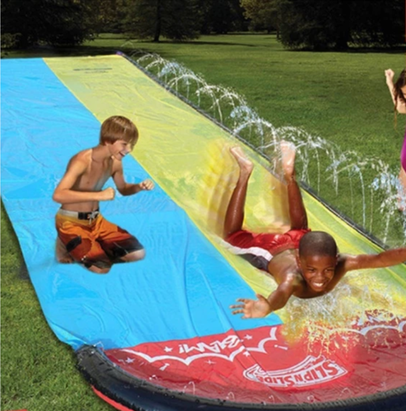 Slip and slide | Spark English Center Vietnam
