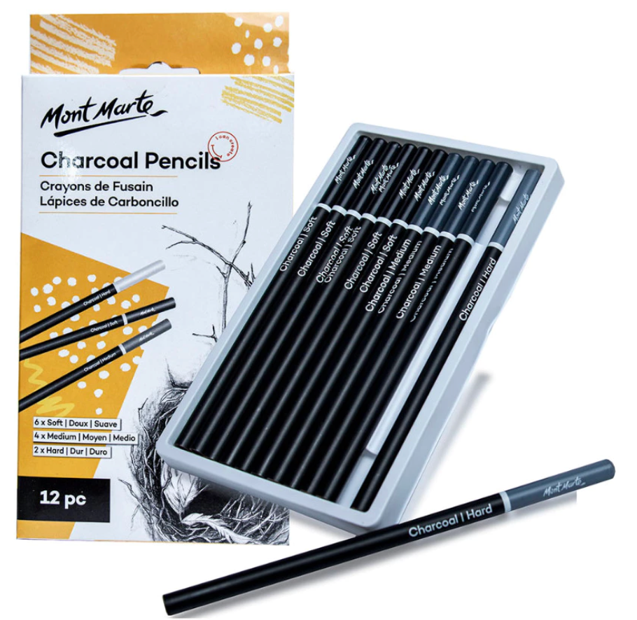 Charcoal Pencil Kit | Spark English Center Vietnam