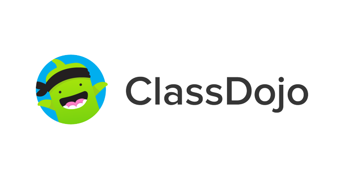A logo for classdojo with a cartoon character in a circle.