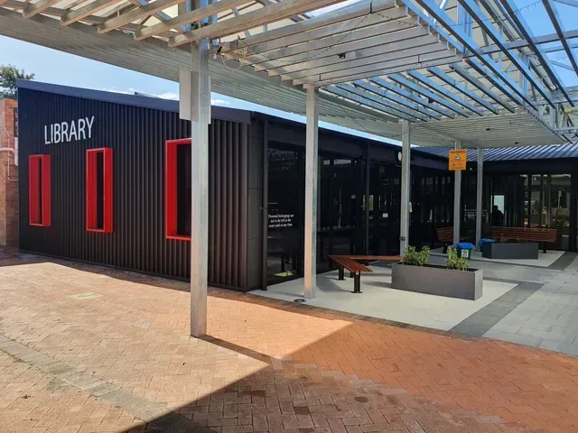Library Glass Store Front — Capitol Glass in Taminda, NSW