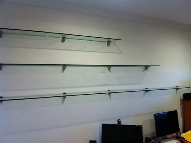 Glass Shelf or Display — Capitol Glass in Taminda, NSW