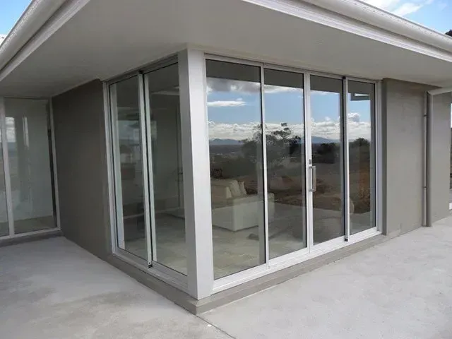 Glass Door on New House — Capitol Glass in Tamworth, NSW