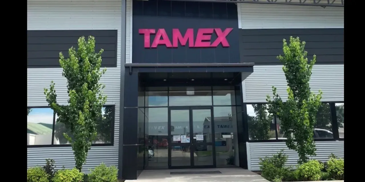 Tamex Shop Front Glass Door — Capitol Glass in Taminda, NSW