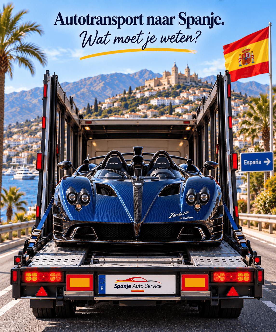 Autotransport naar Spanje, dit moet je weten pagina seo
