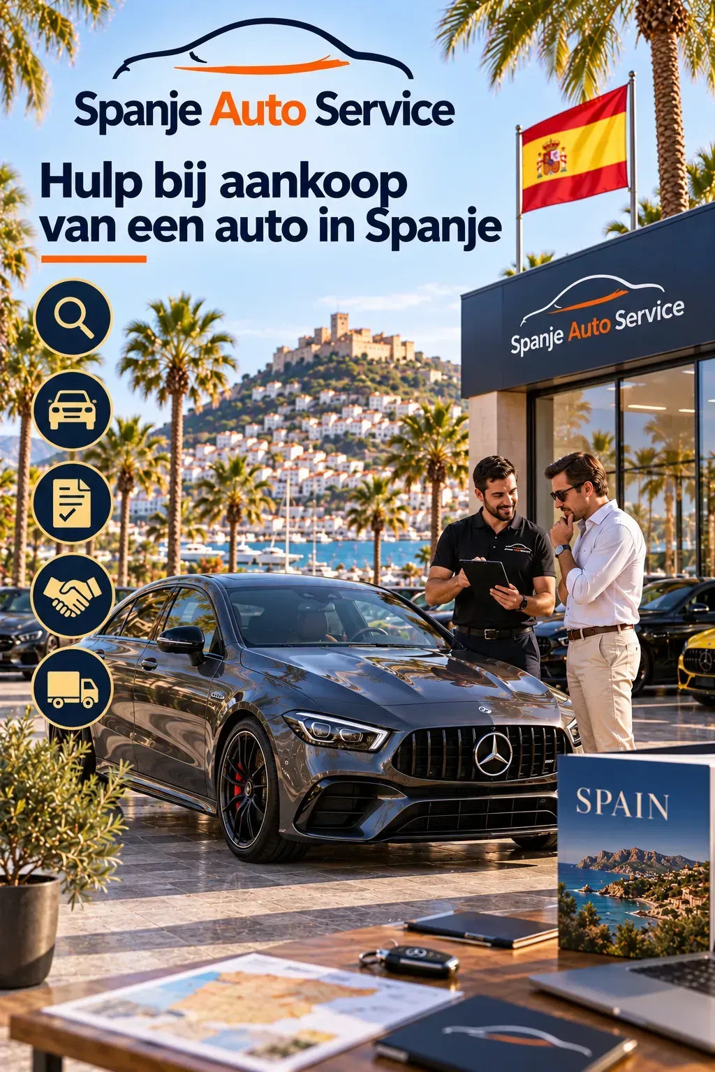 Hulp bij aankoop auto in Spanje formulier