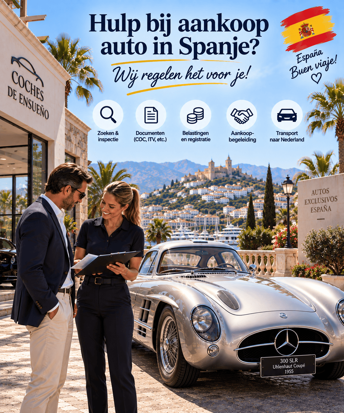 Hulp bij aankoop auto uit Spanje pagina dit moet u weten