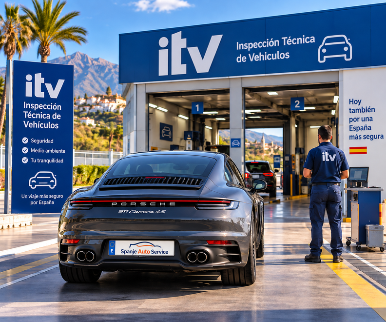 ITV verplichte keuringen Spanje homepage