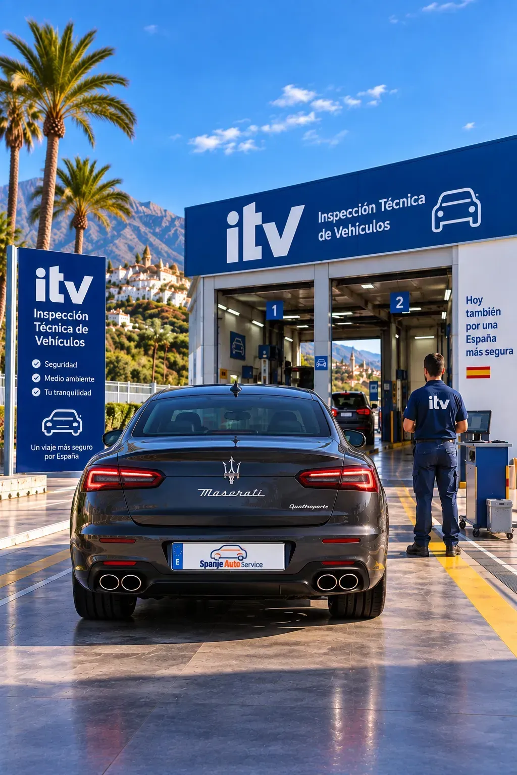 Spaanse ITV keuring auto formulier