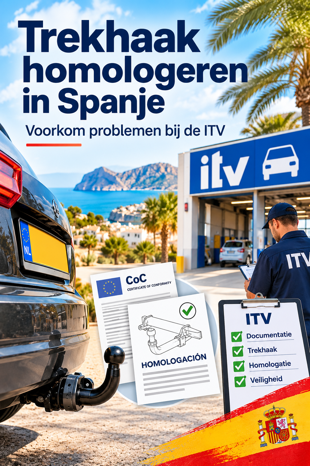Trekhaak Spanje vragen en de antwoorden