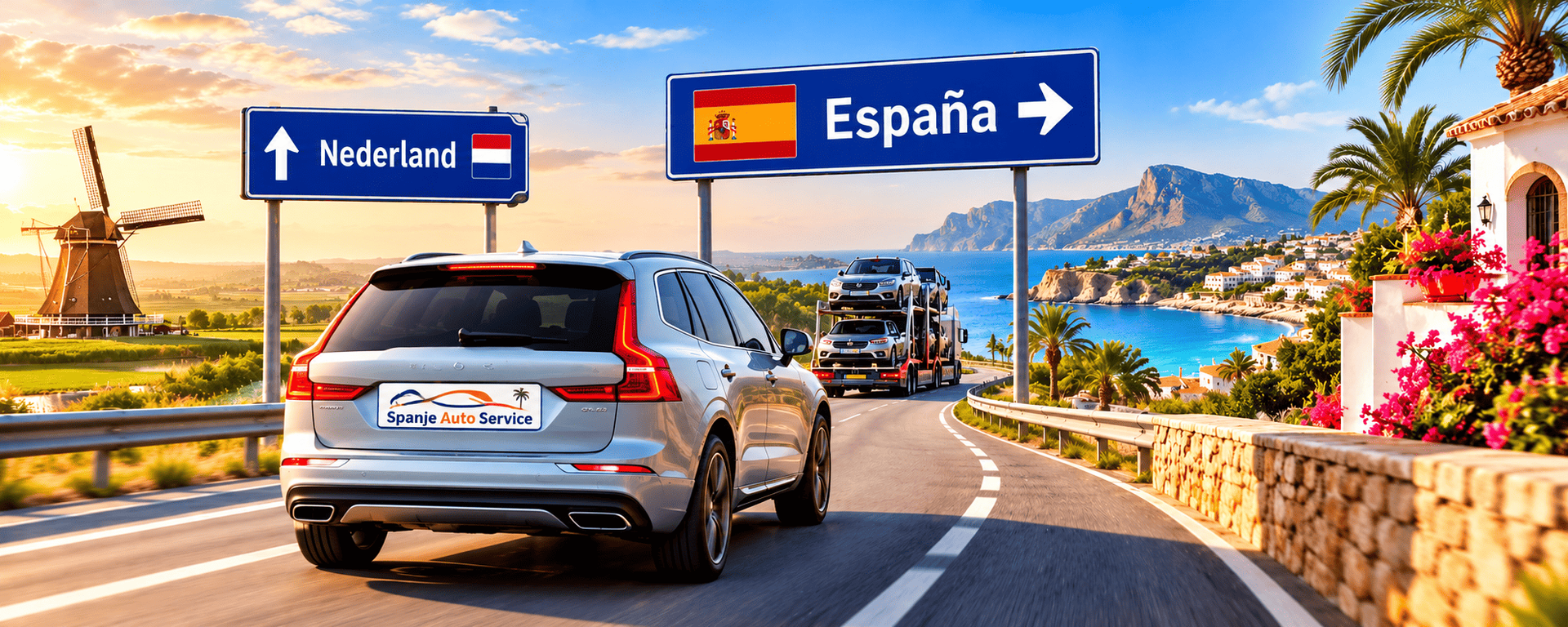Uw auto invoeren van Nederland naar Spanje zo werkt het