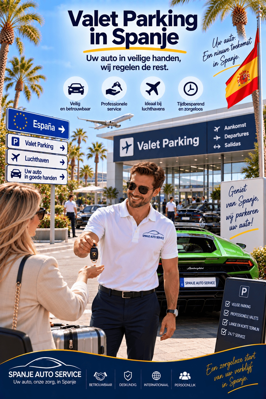 Valet Parking in Spanje diensten