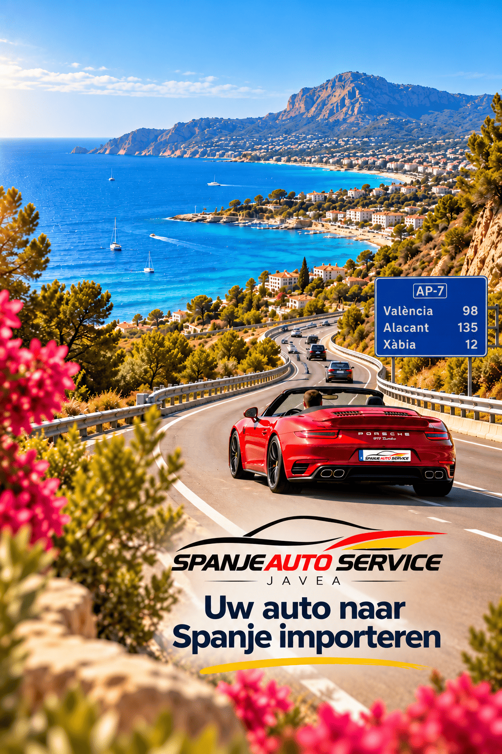 Auto importeren naar Spanje