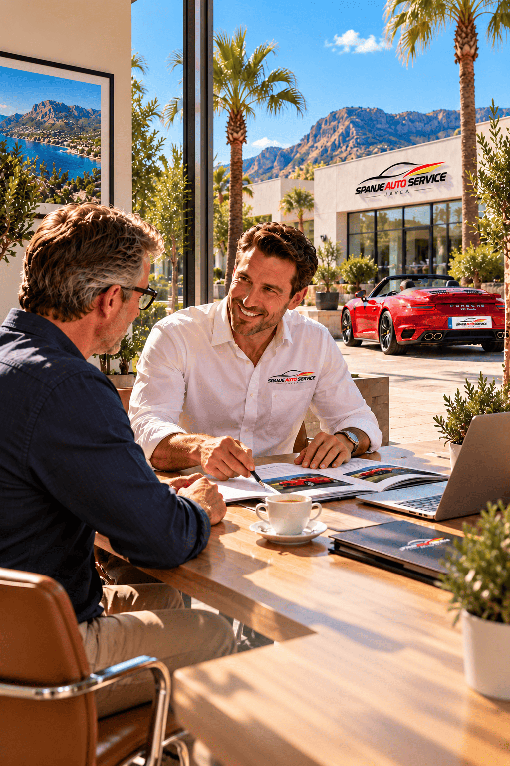 Luxe auto importeren naar Spanje