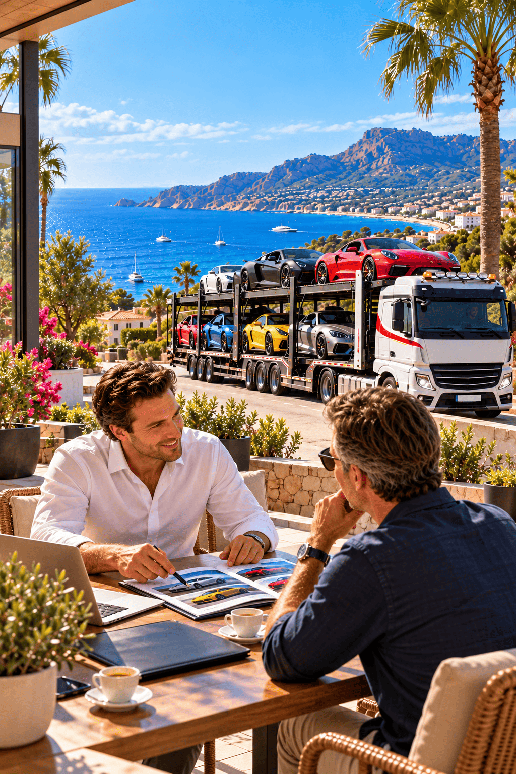 Luxe autoverkoop middellandse zee Spanje