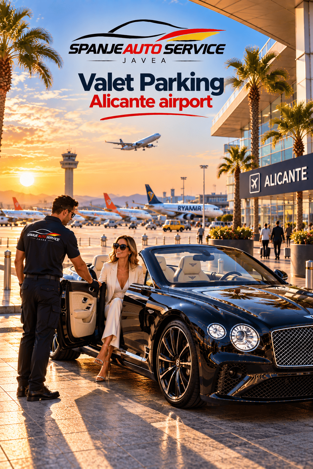 Luxe valet parking Alicante airport