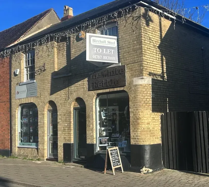 Corner building with a 