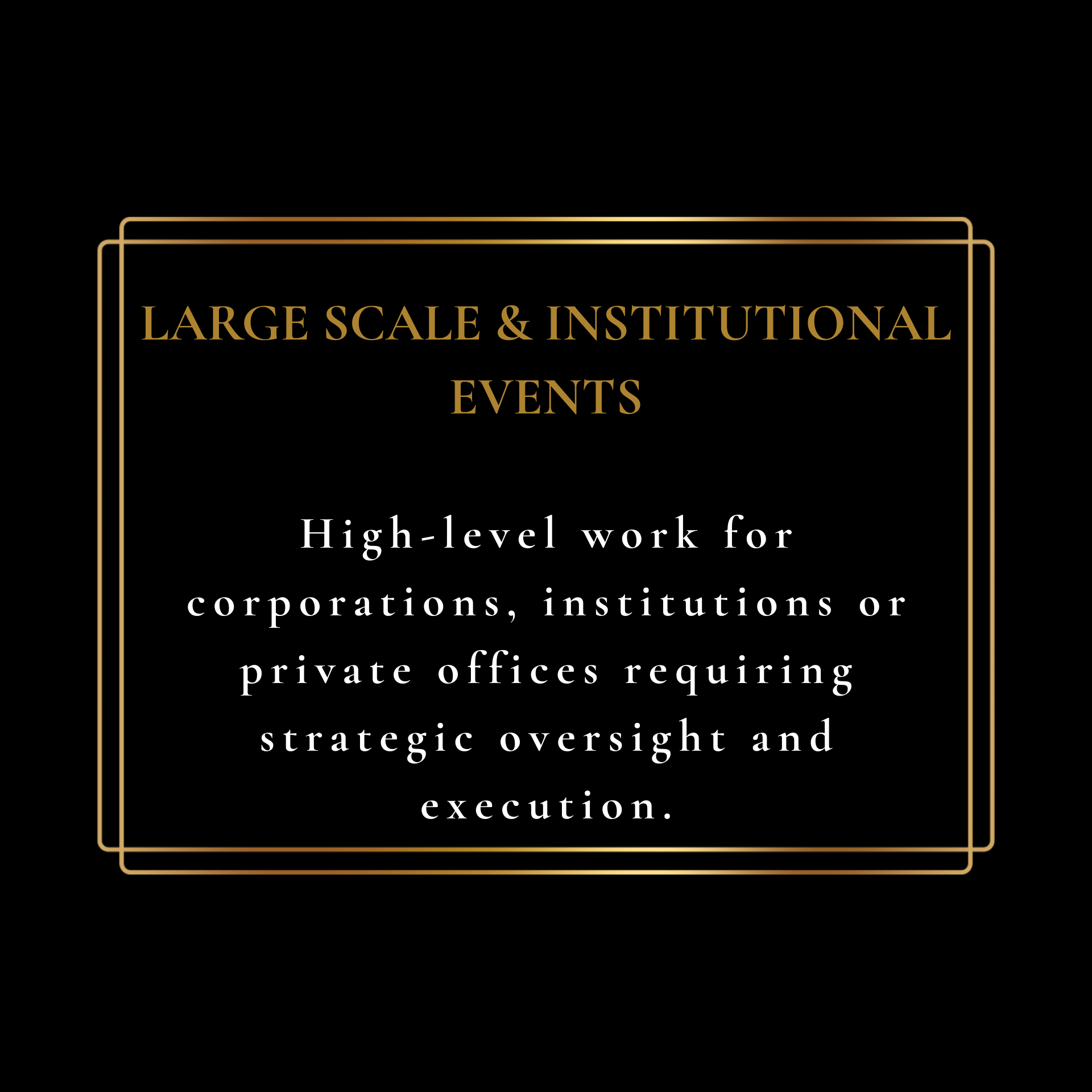 Large scale and institutional events by LAÈSS