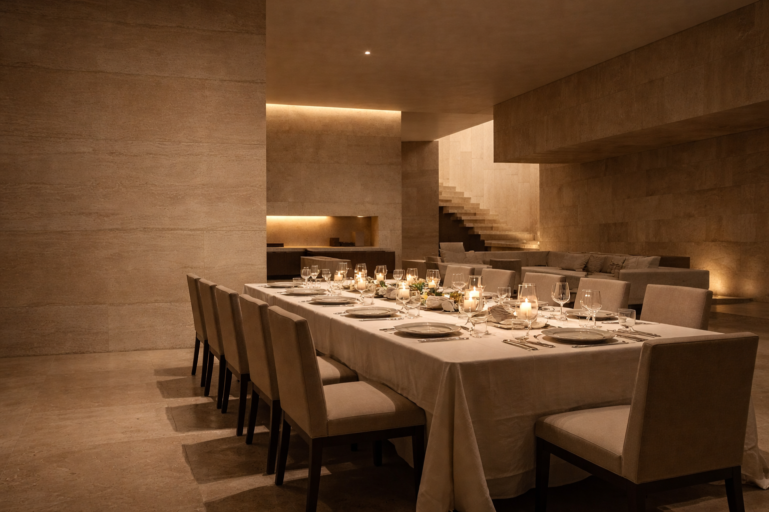 Exclusive private dining event designed by LAÈSS