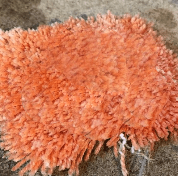 Bleach repair and color correction by Spectrum Carpet & Upholstery Cleaning in Frederick, MD.
