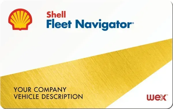 Shell Fleet Navigator Card | Cardinal Plaza Shell