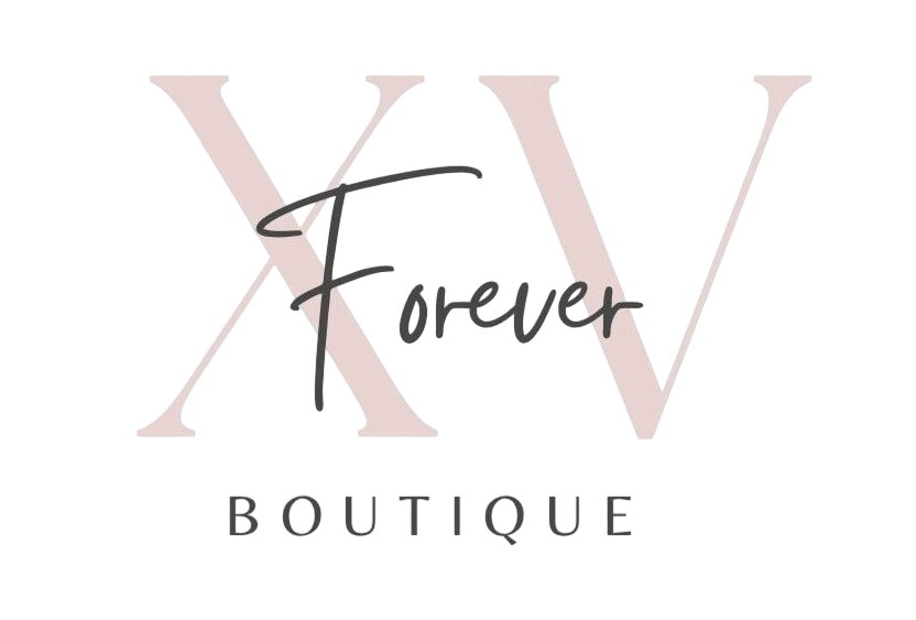 XV Forever Boutique A logo for a boutique called forever boutique