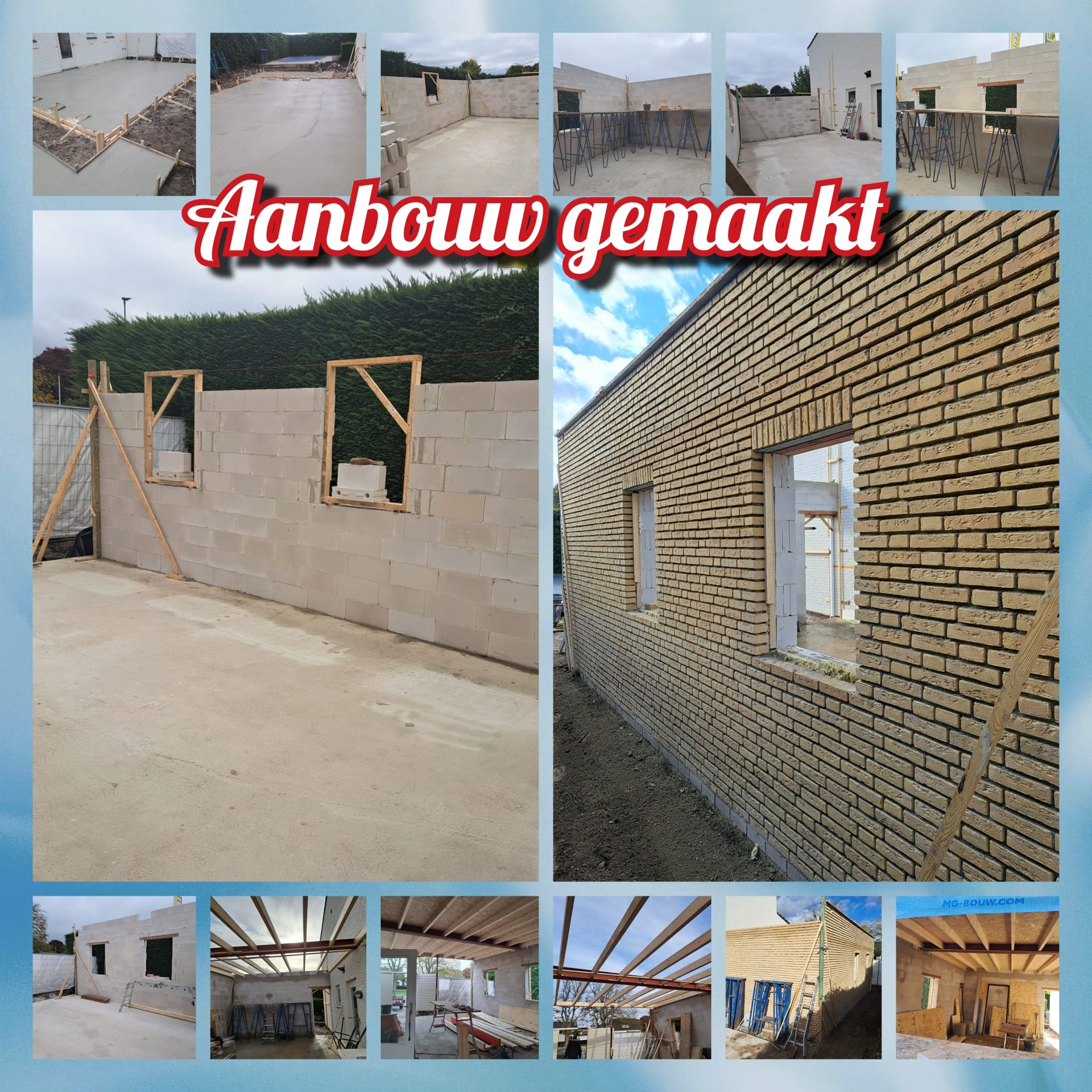 Aanbouw klusbedrijf 