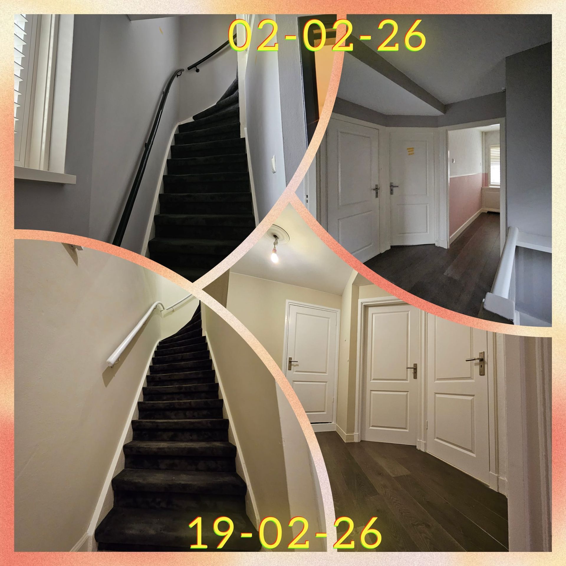 Trap opnieuw bekleed 