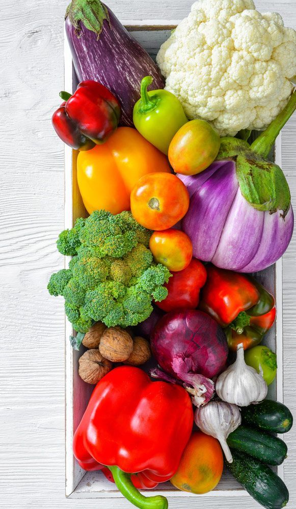 A Lot Of Fresh Vegetables On The Basket — Fresh to Door In Fyshwick ACT