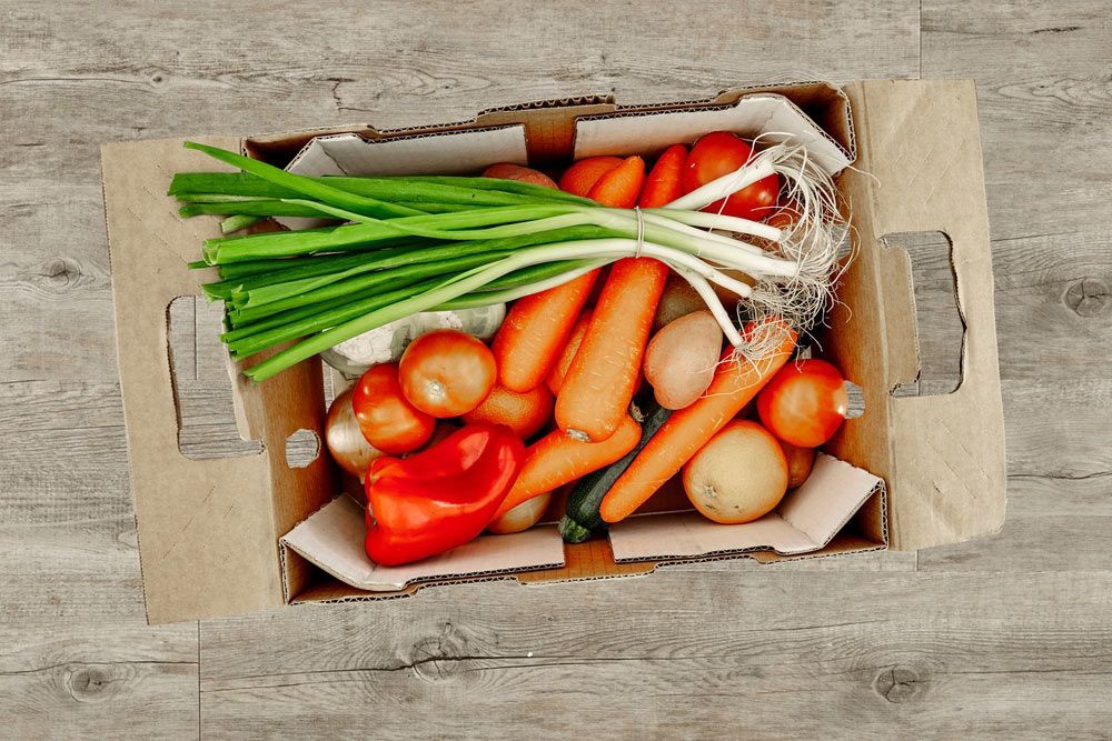 Fruit And Vegetable Box — Fresh to Door In Fyshwick ACT