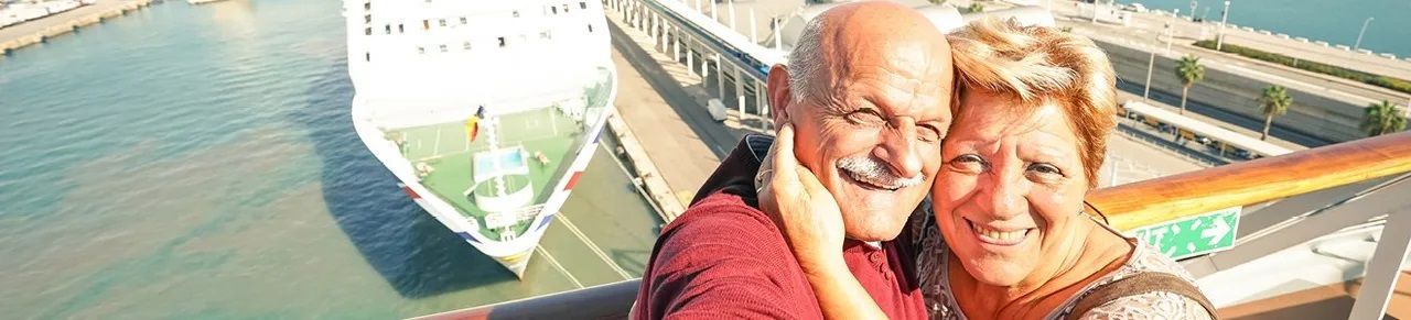 Investor enjoying retirement with the happy returns from his private investments.