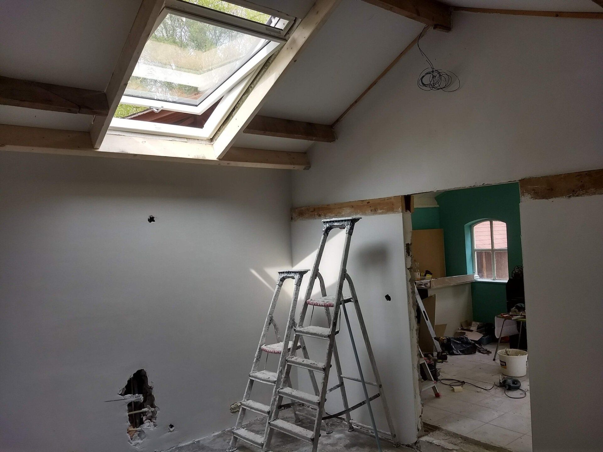 stucwerk keuken