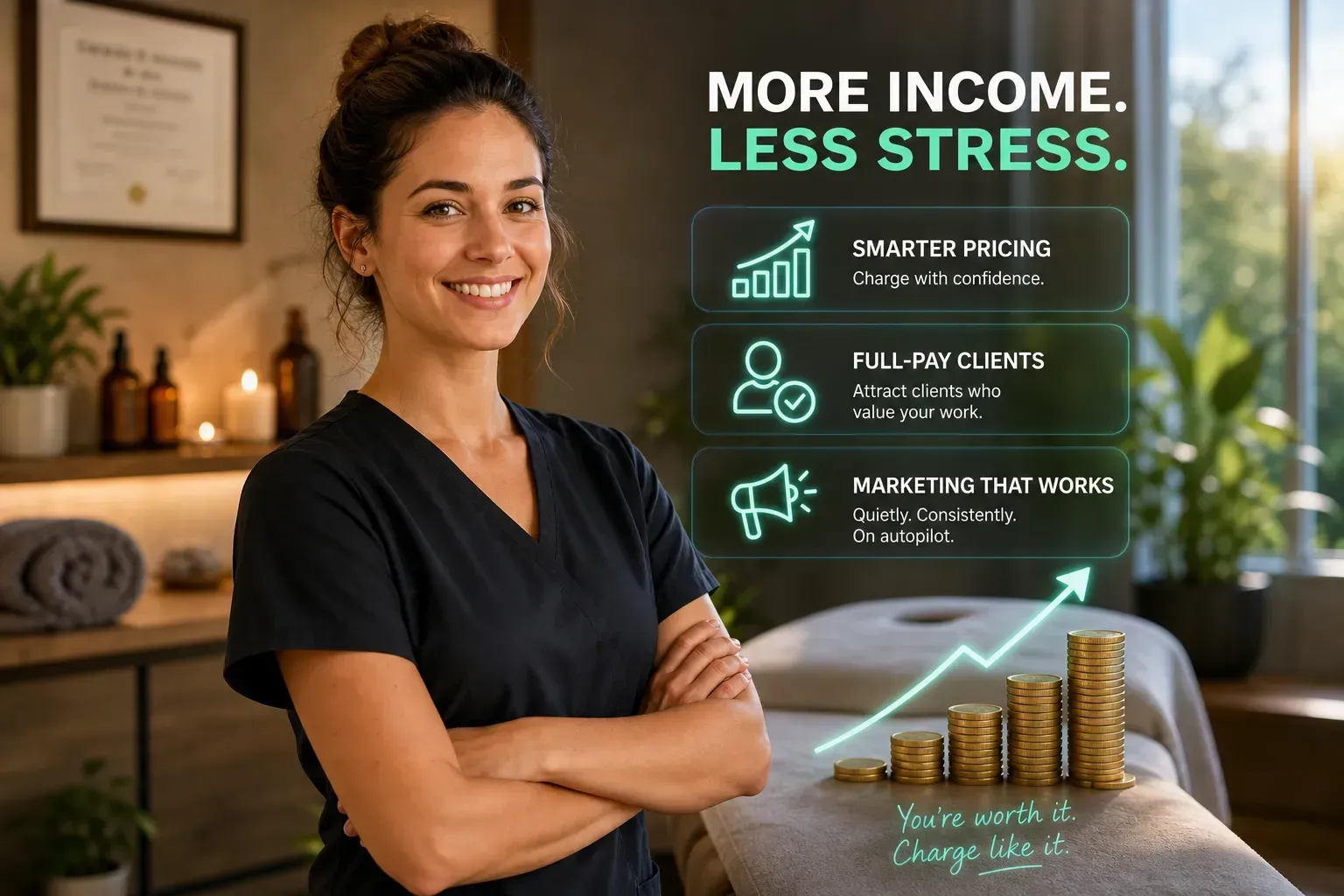 Learn how to make more money as a massage therapist
