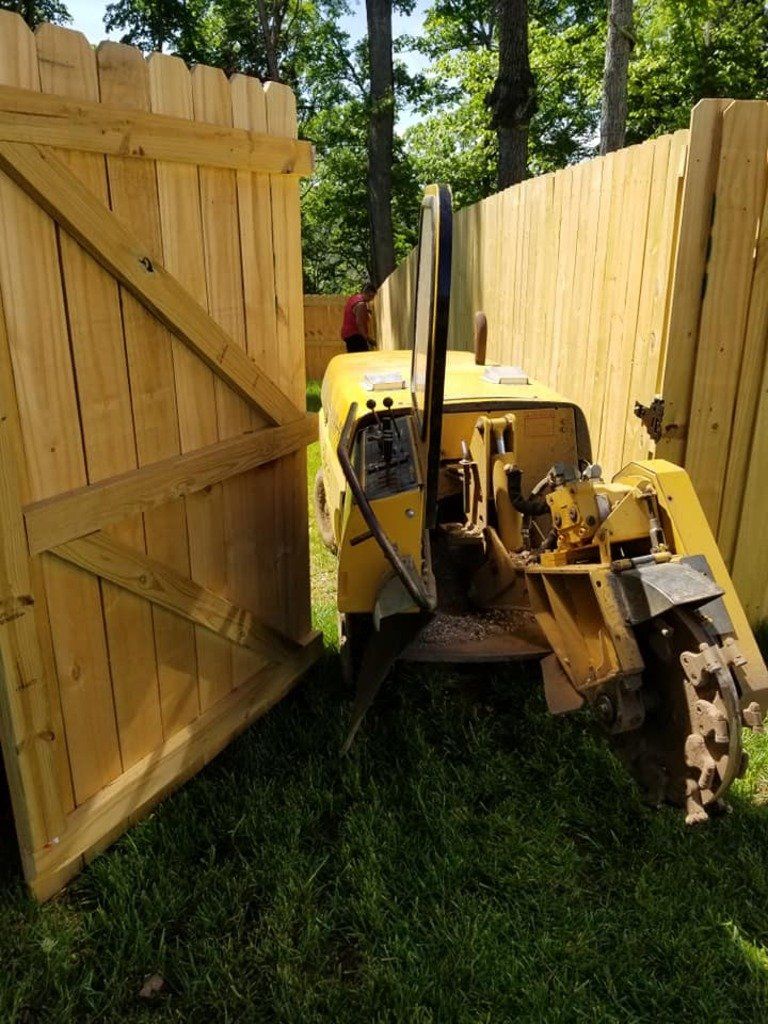 Tree Stump Grinder