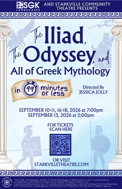 Poster for The Iliad, The Odyssey  and all things Greek Mythology 