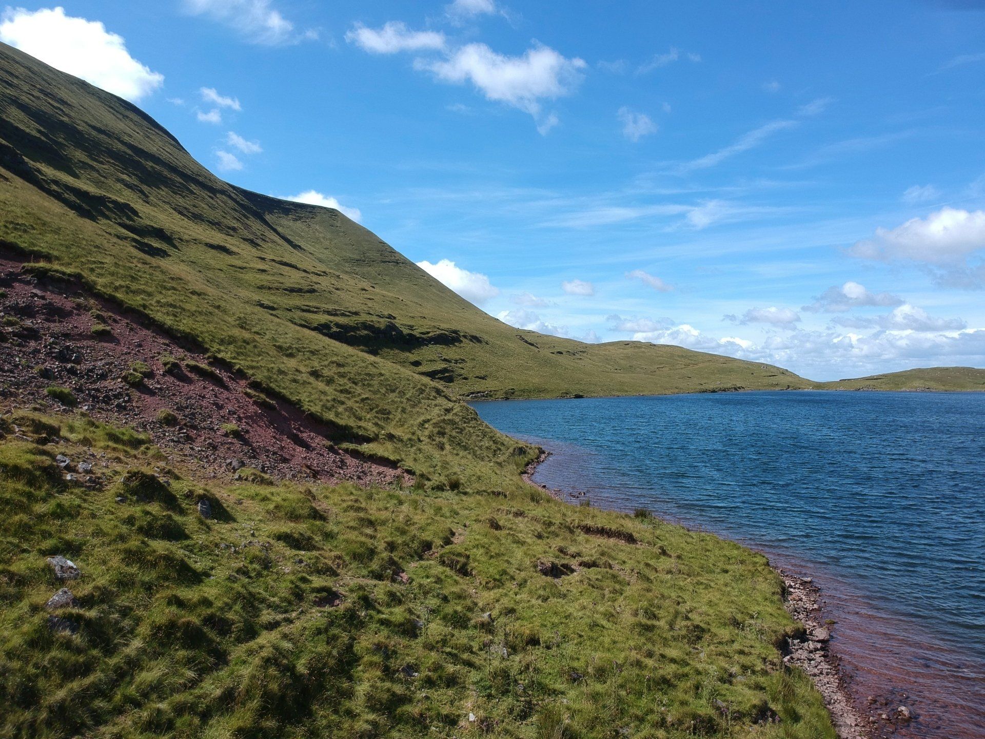 Llyn y Fan Fawr Wild swimming spot 
