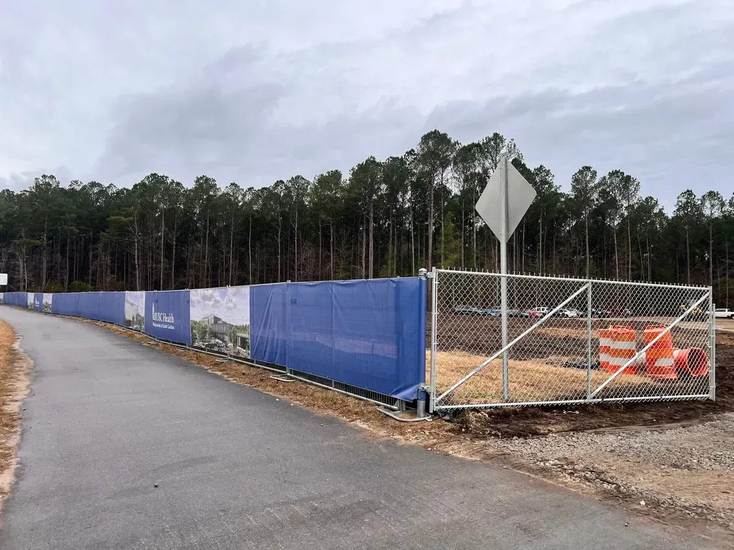 local temporary fence rental Bluffton SC