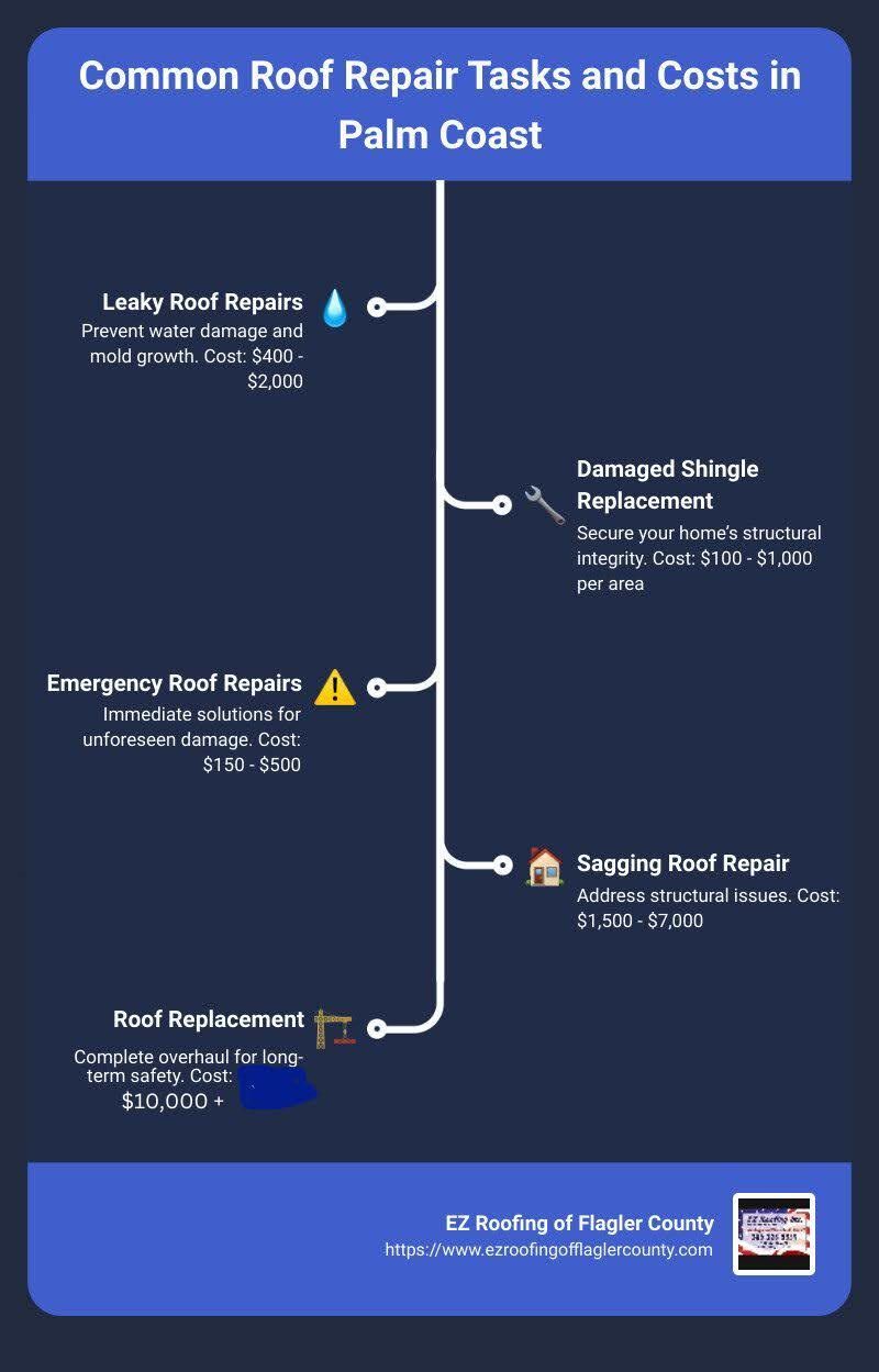 Palm Coast Roof Repair Costs