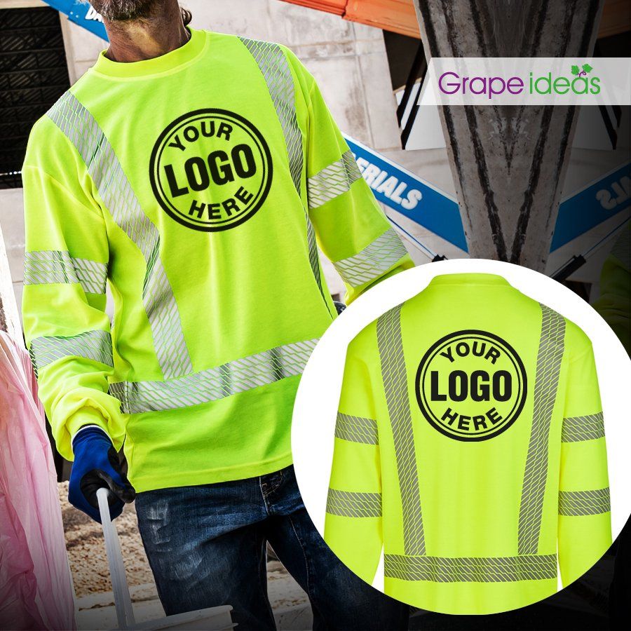 High contrast branded shirt