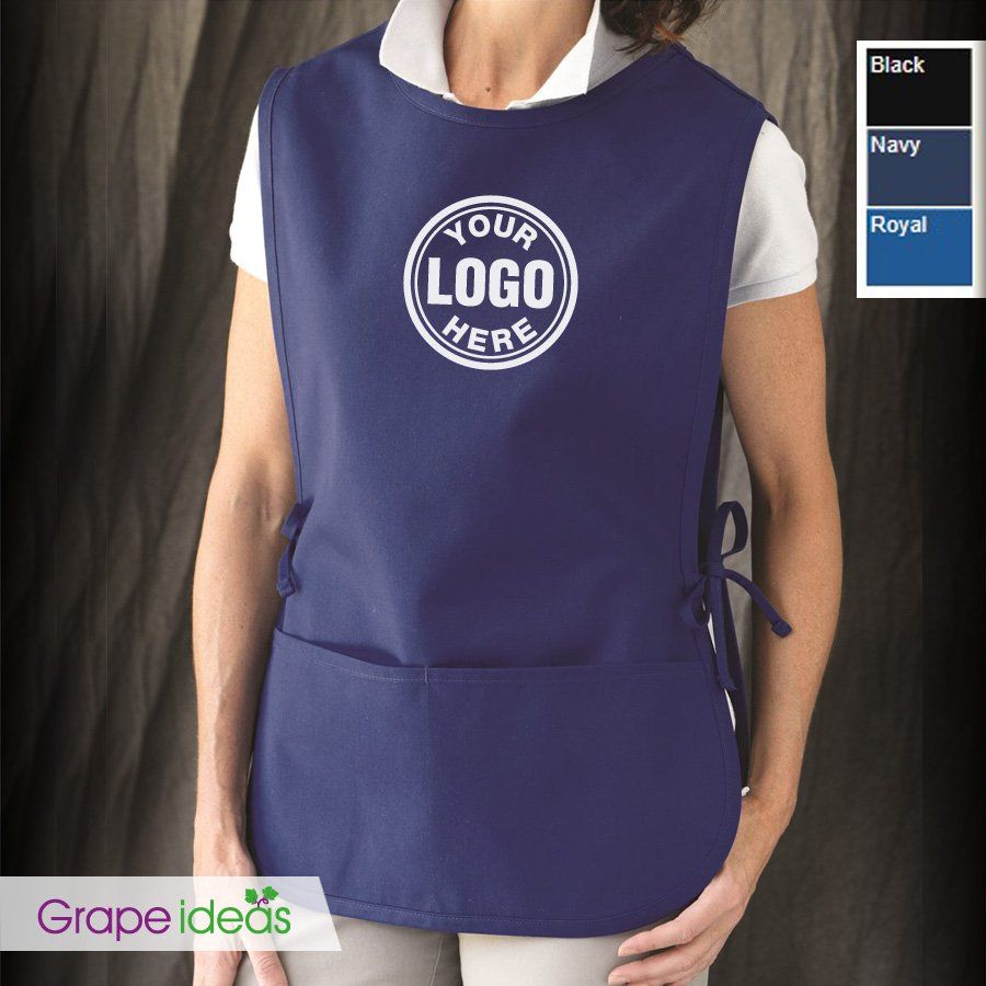Dark blue unisex aprons