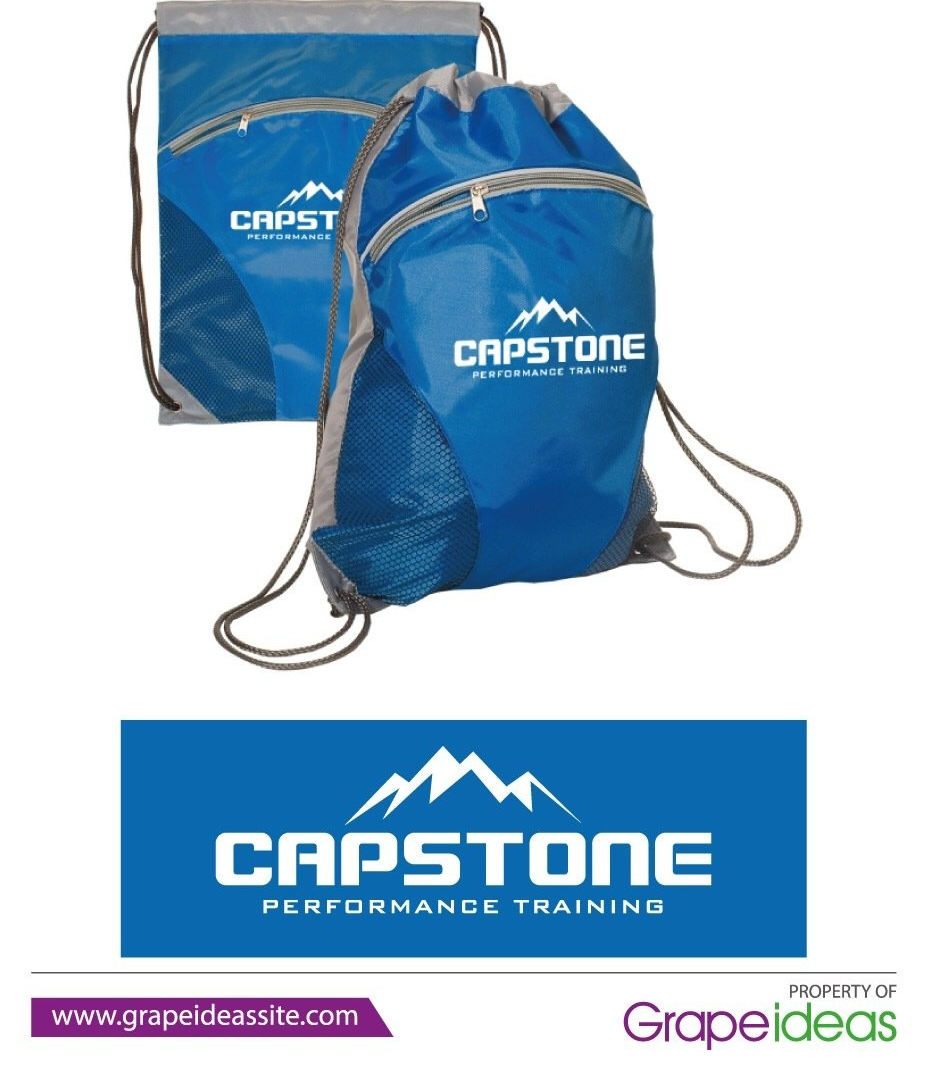 Blue sport bags